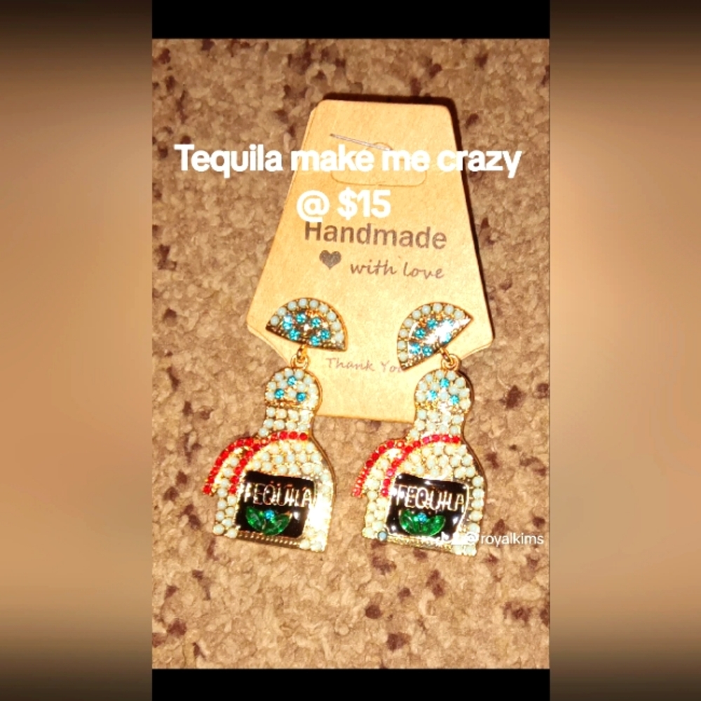 Tequila earrings